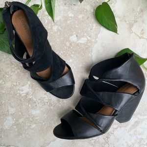Corso Como Leather Heels Size 6